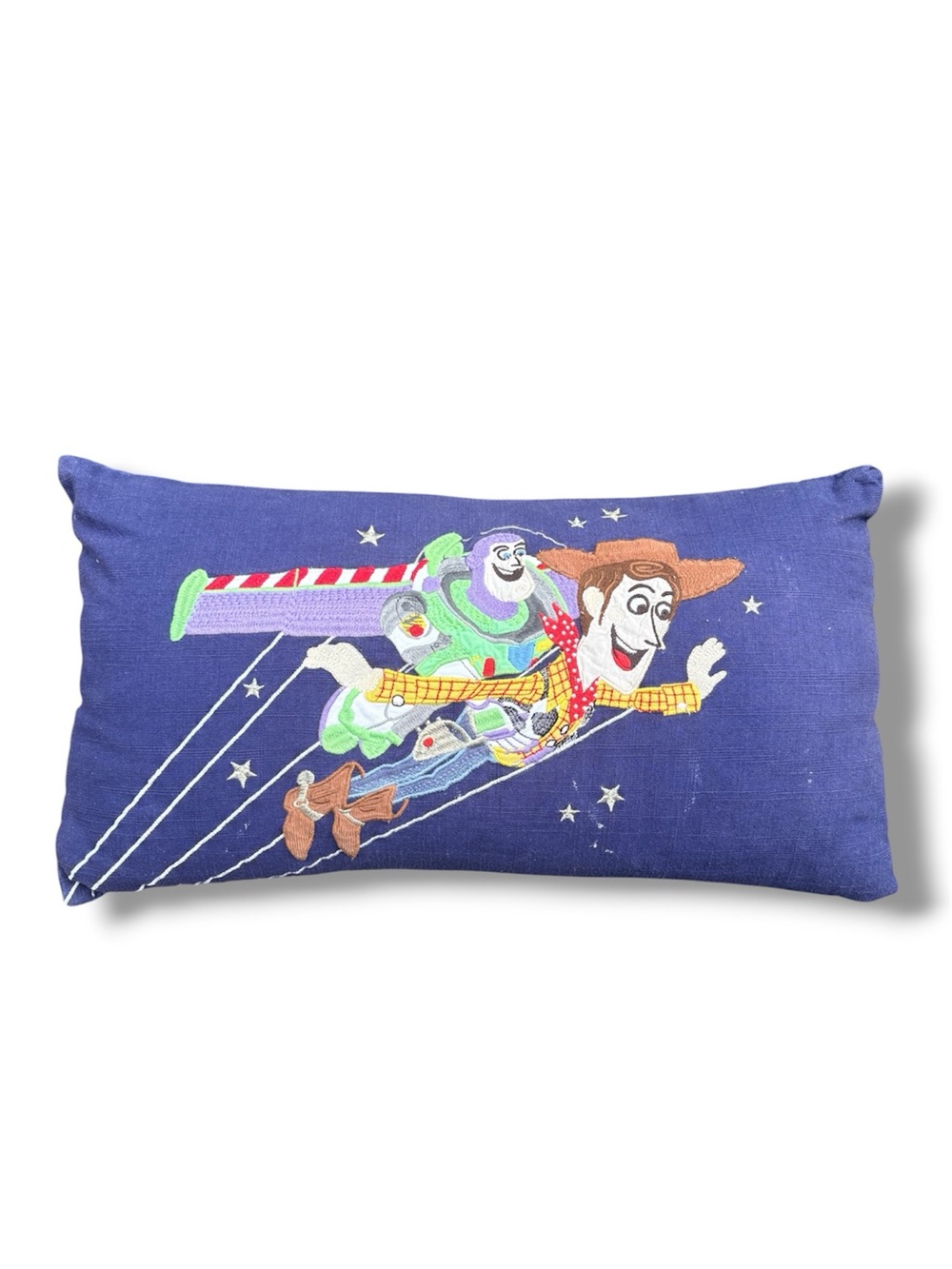 Pottery Barn Kids Toy Story Embroidered Decorative Throw Pillow –Special Edition